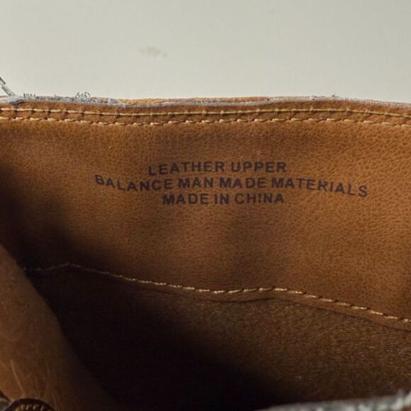 b.ø.c Born Concept Brown Leather Mule Clogs Heeled Slip On Shoes - Women’s 9 - Picture 9 of 9